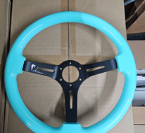 AVENUE MINTY /BLACK SPOKE AS-IS STEERING WHEEL