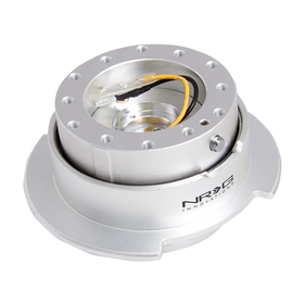 NRG 2.5 SERIES QUICK RELEASE SILVER BODY W/ SILVER RING SRK 250SL