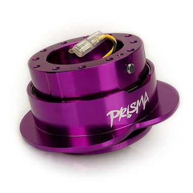 NRG HEART SERIES PURPLE BODY W/ PURPLE RING QUICK RELEASE SRK 143PP