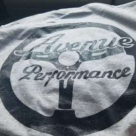 AVENUE PERFORMANCE STEERING WHEEL SHIRT (Gray & Black)