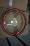 AVENUE CANDY APPLE/ GOLD SPOKES AS-IS STEERING WHEEL