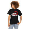 Avenue Mountain Unisex Cotton T-shirt Red/ Black