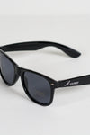 AVENUE PERFORMANCE BLACK LOGO SUNGLASSES