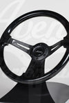 AVENUE RAVEN BLACK/ BLACK SPOKES STEERING WHEEL