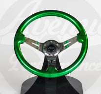 AVENUE KRYPTONITE/ CHROME SPOKES STEERING WHEEL