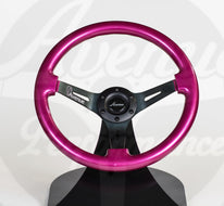 AVENUE PERSIAN PINK/ BLACK SPOKES STEERING WHEEL