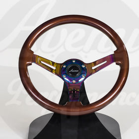 AVENUE COCONUT/ NEOCHROME SPOKES STEERING WHEELS