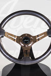 AVENUE TITANIUM W/ BRONZE SPOKES STEERING WHEEL