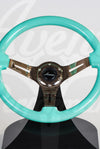 AVENUE MINTY GREEN W/ BRONZE SPOKES STEERING WHEEL