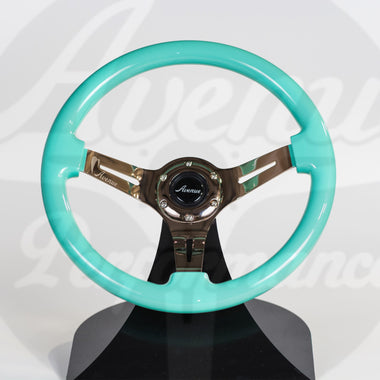 AVENUE MINTY GREEN W/ BRONZE SPOKES STEERING WHEEL
