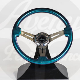 AVENUE OPAL/ CHROME SPOKES STEERING WHEEL