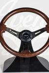 AVENUE COCONUT/ BLACK SPOKES STEERING WHEEL