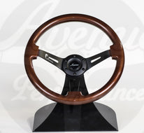 AVENUE COCONUT/ BLACK SPOKES STEERING WHEEL