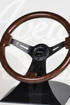 AVENUE COCONUT/ BLACK SPOKES STEERING WHEEL