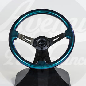 AVENUE OPAL/ BLACK SPOKES STEERING WHEEL