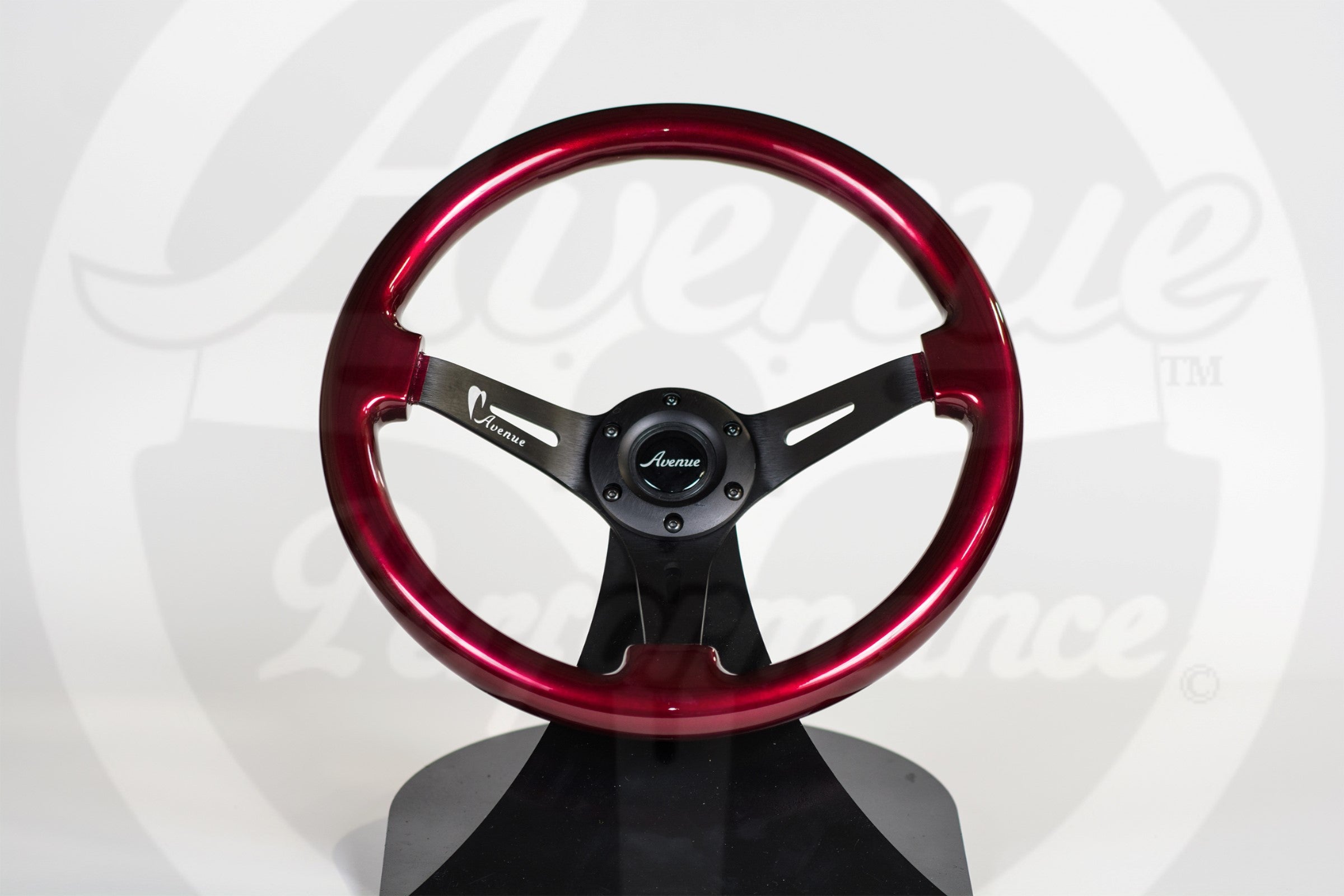Avenue Performance ステアリング チェリーパール 楽天市場】Avenue Performance グリーンスカル クロームスポーク