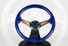 AVENUE DAYTONA BLUE/ NEOCHROME SPOKES STEERING WHEEL