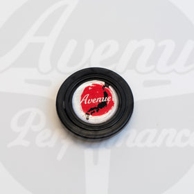 AVENUE LOGO JAPANESE ISLAND HORN BUTTON