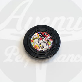 AVENUE LOGO STICKERBOMB HORN BUTTON