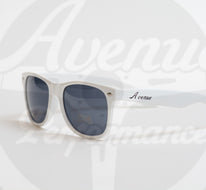 AVENUE PERFORMANCE WHITE LOGO SUNGLASSES