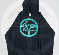 Avenue Performance Steering Wheel Hoodie (Black & Minty)