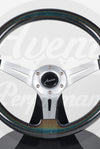 AVENUE STARDUST/ BRUSHED ALUMINUM SPOKES STEERING WHEEL