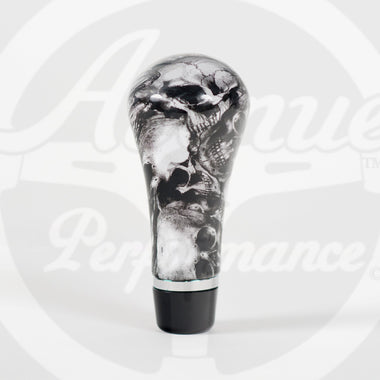 AVENUE WHITE SKULLS POMMEL SHIFT KNOB