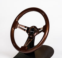 AVENUE COCONUT/ BRONZE SPOKES STEERING WHEELS