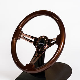 AVENUE COCONUT/ BRONZE SPOKES STEERING WHEELS