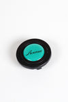 AVENUE MINTY LOGO HORN BUTTON W/ BLACK LETTERS