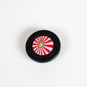 AVENUE LOGO RISING SUN WAKABA HORN BUTTON