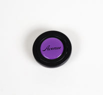 AVENUE PURPLE LOGO HORN BUTTON W/ BLACK LETTERS