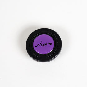 AVENUE PURPLE LOGO HORN BUTTON W/ BLACK LETTERS