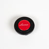 AVENUE RED LOGO HORN BUTTON W/ WHITE LETTERS