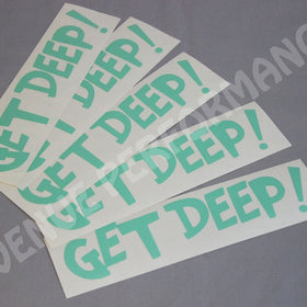 AVENUE MINTY GET DEEP STICKER