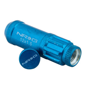 NRG STEEL LUGNUT 12X1.5 BLUE