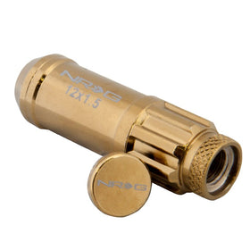 NRG STEEL LUGNUT 12X1.5 GOLD
