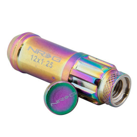 NRG STEEL LUGNUT 12X1.5 NEOCHROME