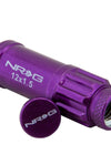 NRG STEEL LUGNUT 12X1.5 PURPLE