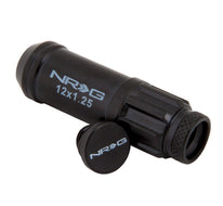 NRG STEEL LUGNUT 12X1.25 BLACK