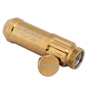 NRG STEEL LUGNUT 12X1.25 GOLD