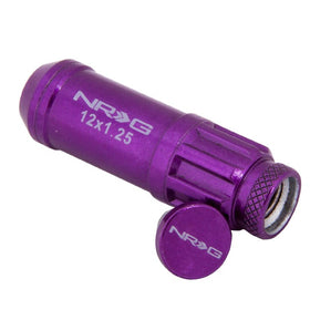 NRG STEEL LUGNUT 12X1.25 PURPLE