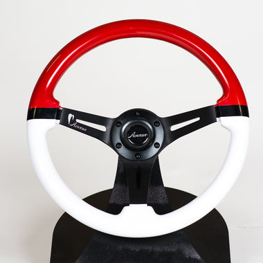 AVENUE POKE/ BLACK SPOKES STEERING WHEEL