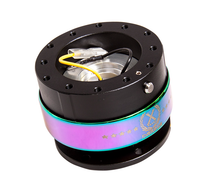 NRG 2.0 SERIES BLACK W/ NEOCHROME RING QUICK RELEASE SRK 200BK/MC