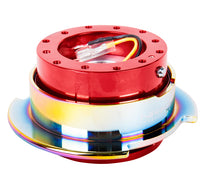 NRG 2.8 SERIES QUICK RELEASE RED BODY W/ NEOCHROME RING SRK 280RD/MC