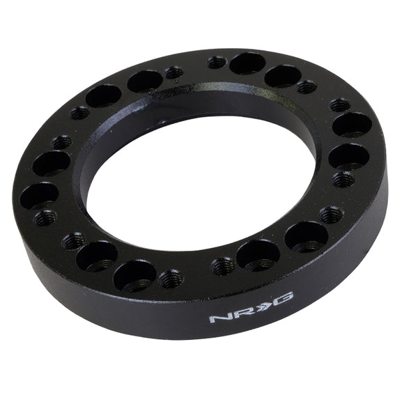 NRG Steering Wheel Hub Spacer – 1/2 Inch Thick, Black (SRK-500BK)