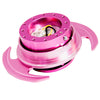 NRG 3.0 SERIES QUICK RELEASE PINK BODY W/ PINK RING SRK-650PK