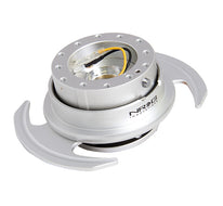 NRG 3.0 SERIES QUICK RELEASE SILVER BODY W/ SILVER RING SRK-650SL