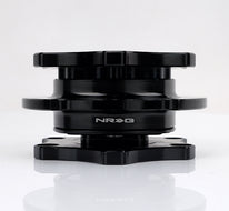 NRG R2.0 SFI SERIES QUICK RELEASE BLACK BODY/ BLACK RING R200BK-BK