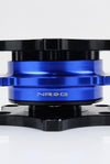 NRG R2.0 SFI SERIES QUICK RELEASE BLACK BODY/ BLUE RING R200BK-BL